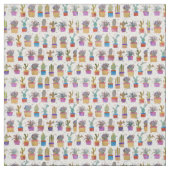 Waterverf handschilderpatroon stof (Swatch)