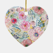 Waterverf handschilfering keramisch ornament (Achterkant)