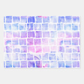 Waterverf Handtekening abstracte vierkant cirkel Inpakpapier Vel (Voorkant 2)