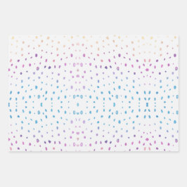 Waterverf Handtekening abstracte vierkant cirkel Inpakpapier Vel