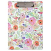waterverf handverf abstracte florale klembord (Voorkant)