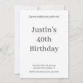 Waterverf Happy Birthday Balloons Verjaardag Kaart (Achterkant)