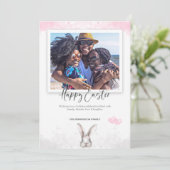 Waterverf Happy Easter Afbeelding Kaart (Staand voorkant)