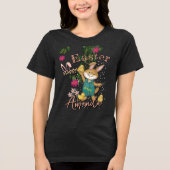 Waterverf Happy Easter Bunny T-shirt (Voorkant)