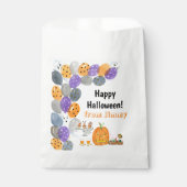 Waterverf Happy Halloween Kostuum Feest Bedankzakje (Voorkant)