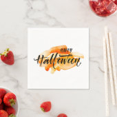 Waterverf Happy Halloween Servet (Insitu)