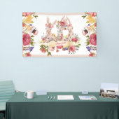 Waterverf Happy Paaster Bunny Spandoek (Beurs)