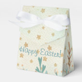 Waterverf Happy Pasen! Paasbunny Bedankdoosjes (Voorkant Zijde)