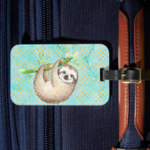 Waterverf Happy Sloth