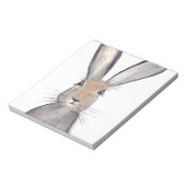 Waterverf harige konijnen notitieblok (Linkerzijde)