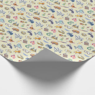Waterverf Harry Potter Icons-omslagpapier Cadeaupapier