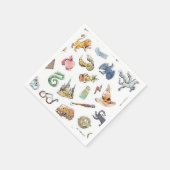 Waterverf Harry Potter Icons Servet (Hoek)