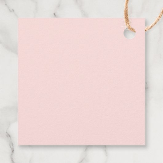 Waterverf hart ballonnen meisje Baby shower dank Bedankjes Labels (Achterkant)