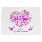 Waterverf Hart eert Bruid om een Cadeautas te zijn (Voorkant)