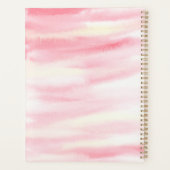 Waterverf hart en bloemen planner (Achterkant)