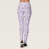 Waterverf Hart Leggings (Achterkant)