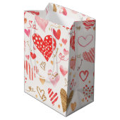 waterverf hart medium cadeauzakje (Achterkant Gekanteld)