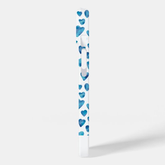 Waterverf hart meisjesnaam Case-Mate iPhone case (Achterkant / Links)