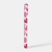 Waterverf Hart Patroon iPhone 15 Case (Rechterkant)