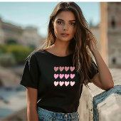 Waterverf harten beste mama ooit Tri-Blend shirt