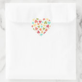 Waterverf harten bruiloft liefde Stickers (Tas)
