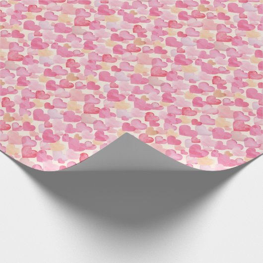 Waterverf harten cadeaupapier (Hoek)