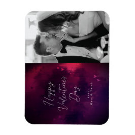 Waterverf Harten Foto Valentijn Holiday Magneet