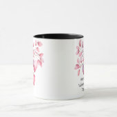 Waterverf Harten Happy Valentijnsdag Custom Mok (Midden)