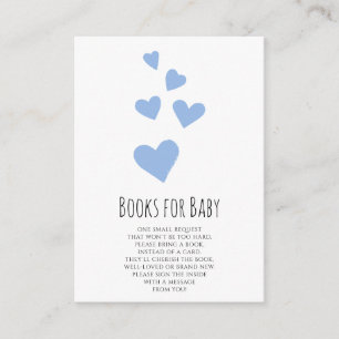 Waterverf Harten Jongens Boeken voor Baby Kaart