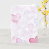 Waterverf harten kaart (Gele Bloem)