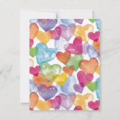 Waterverf Harten Kaart (Achterkant)