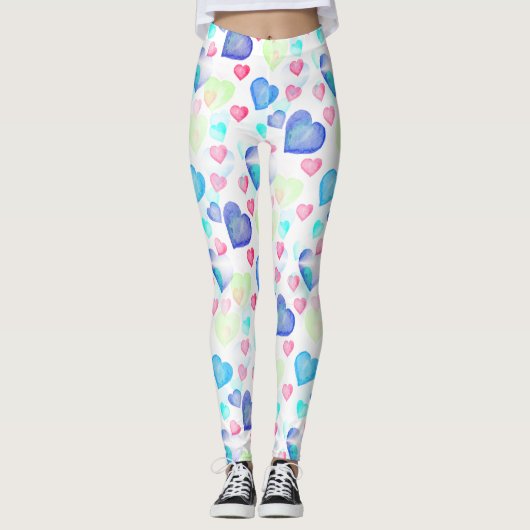 Waterverf harten leggings (Voorkant)