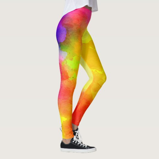 Waterverf/harten Leggings (Rechts)
