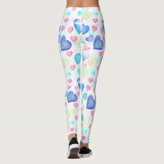 Waterverf harten leggings (Achterkant)
