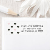 Waterverf harten | Meisje Power Pattern I Etiket (Insitu)