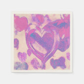 Waterverf harten servet (Voorkant)