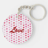 Waterverf harten sleutelhanger (Achterkant)