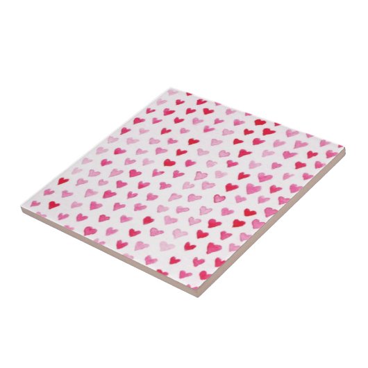 Waterverf harten tegeltje (Zijkant)