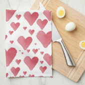 Waterverf harten theedoek (Quarter Fold)