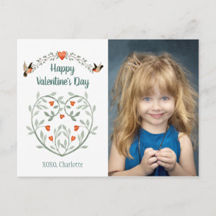 Waterverf Harten Valentijn Fotokaart Briefkaart