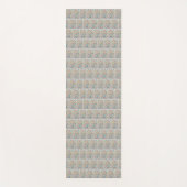 Waterverf Hartjes Yoga Mat (Voorkant)