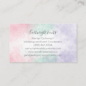 Waterverf HartPareltjes Visitekaartjes (Achterkant)