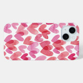 Waterverf hartpatroon Case-Mate iPhone case (Achterkant (horizontaal))