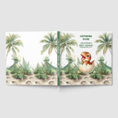 Waterverf Hatching Soon Baby Boy Gastboek Gastenboek (Volledig)