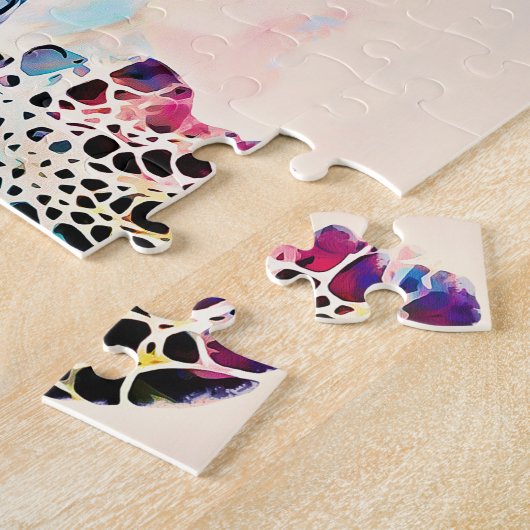 Waterverf Hawaiiaanse Zee Turtle Legpuzzel (Zijkant)