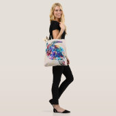 Waterverf Hawaiiaanse Zee Turtle Tote Bag (Op model)