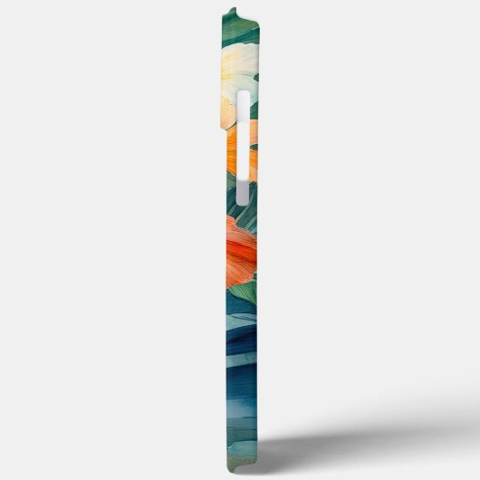 Waterverf Hawaiian Garden Tropical Hibiscus Case-Mate iPhone Case (Achterkant / Links)