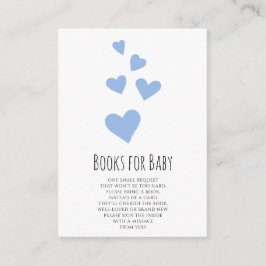 Waterverf Hearts Boy Boeken voor Baby Kaart