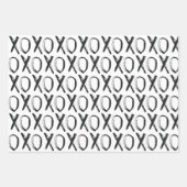 Waterverf Hearts en XOXO Inpakpapier Vel (Voorkant 3)