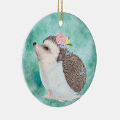 Waterverf Hedegel Keramisch Ornament (Rechts)